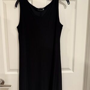 Sympli Classic Black Midi Dress